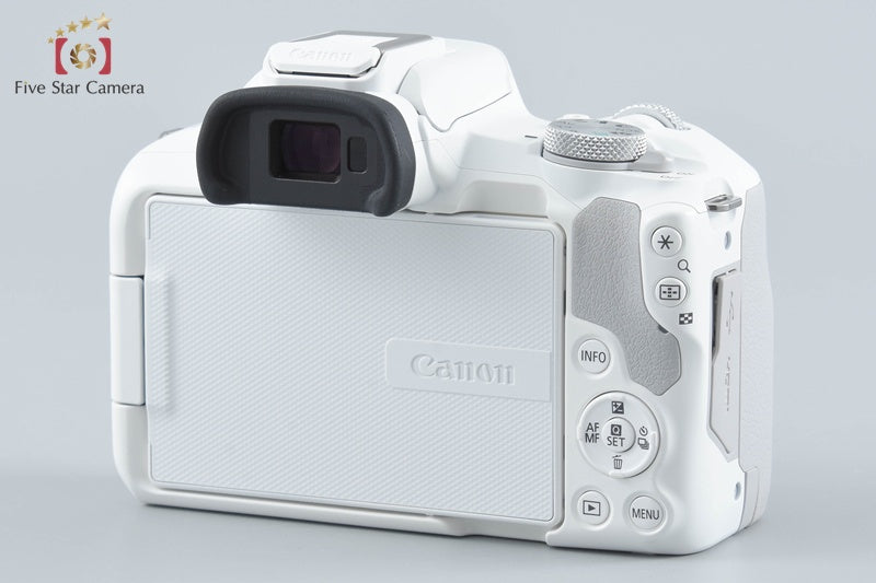 "Count 2,000" Canon EOS R50 White 24.2 MP RF-S 18-45 Lens w/ Box from Japan