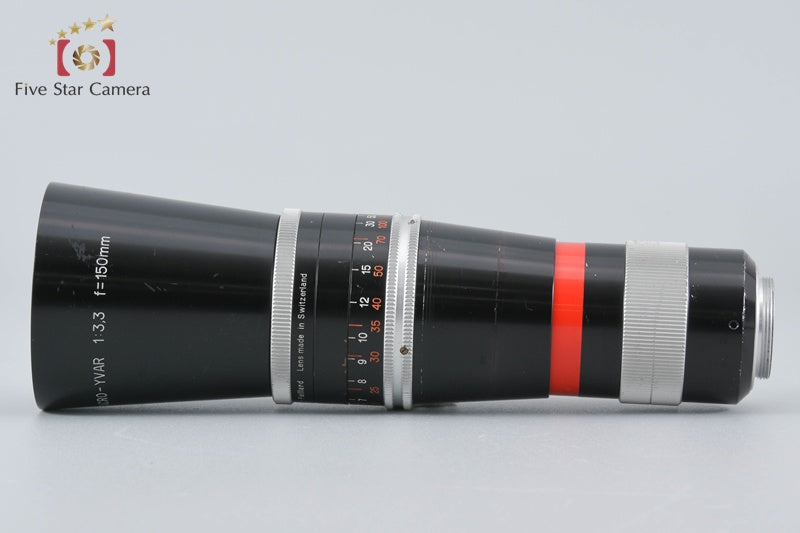 Kern Paillard MACRO-YVAR 150mm f/3.3 for C Mount