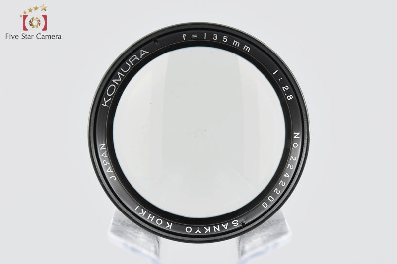 SANKYO KOHKI KOMURA 135mm f/2.8 L39 LTM Leica Thread Mount Lens