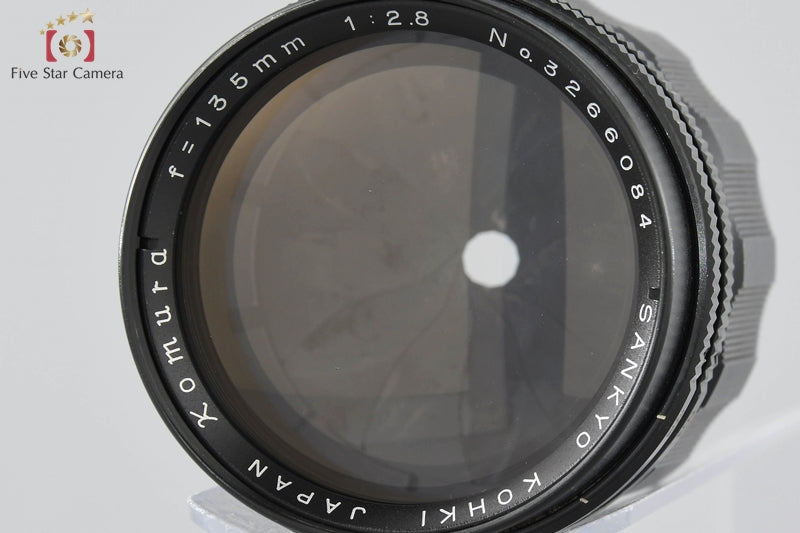 SANKYO KOHKI KOMURA 135mm f/2.8 for Minolta MD Mount