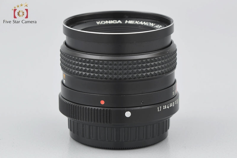 "As-Is" KONICA HEXANON AR 50mm f/1.7 AE, HEXANON AR 135mm f/3.2 AE