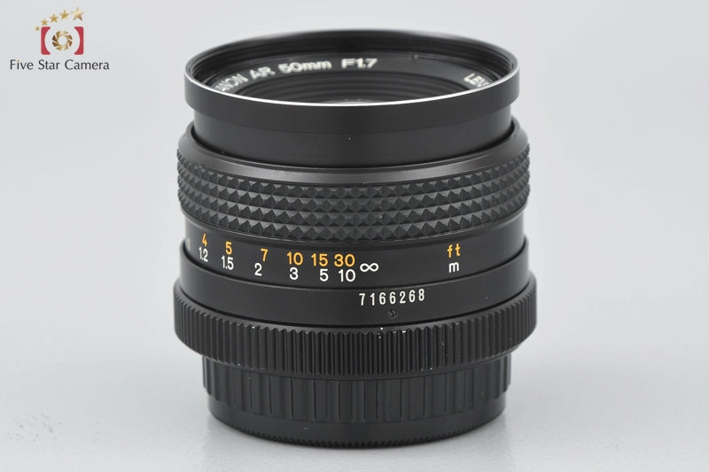 "As-Is" KONICA HEXANON AR 50mm f/1.7 AE, HEXANON AR 135mm f/3.2 AE