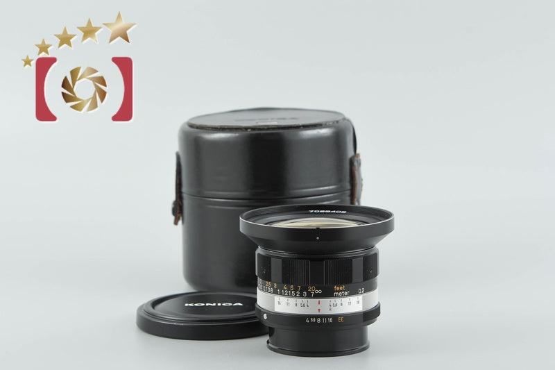 Konica HEXANON 21mm f/4 EE for AR Mount