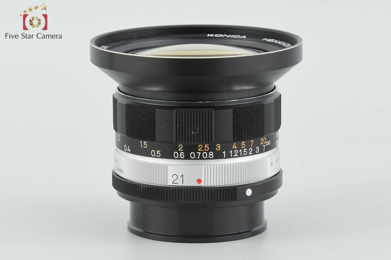 Konica HEXANON 21mm f/4 EE for AR Mount