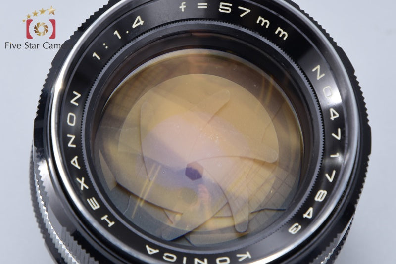 KONICA HEXANON 57mm f/1.4
