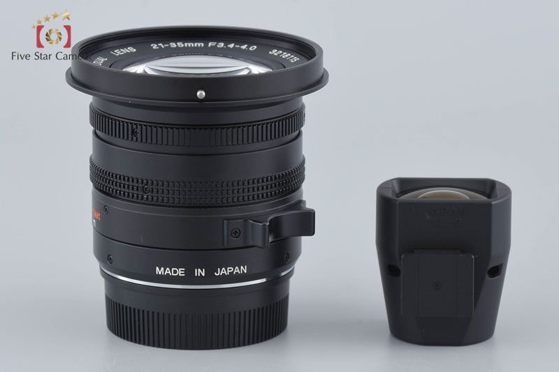 Konica M-HEXANON DUAL 21-35mm f/3.4-4.0 Leica M Mount Lens w/ 21-35mm Viewfinder