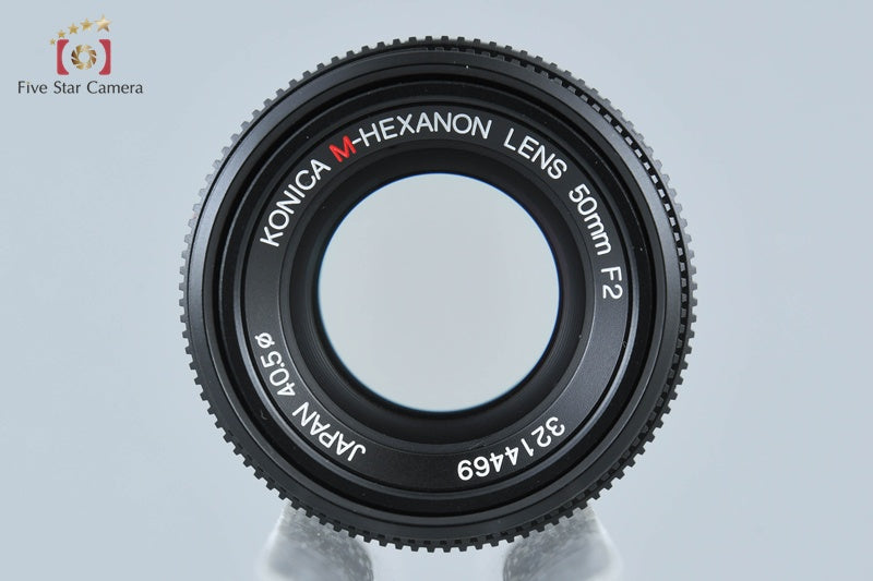 Konica M-HEXANON 50mm f/2 Leica M Mount Lens [Very Good]