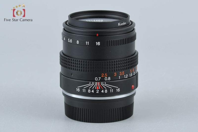 Konica M-HEXANON 50mm f/2 Leica M Mount Lens [Very Good]