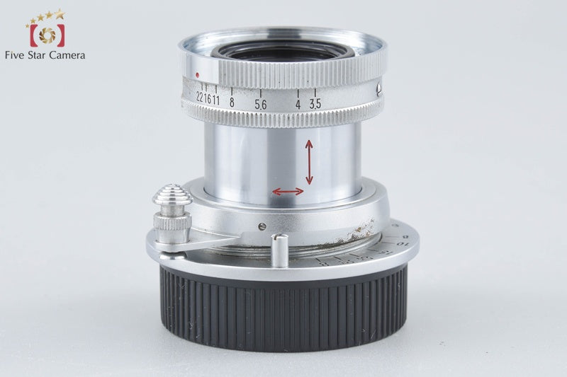 Konica Konishiroku Hexar 50mm f/3.5 Collapsible L39 LTM Leica Thread Mount Lens