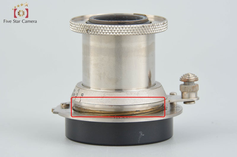 Leica Elmar 50mm f/3.5 Nickel Collapsible L39 LTM Leica Thread Mount Lens