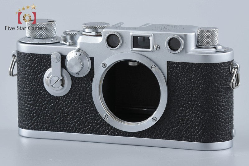Leica IIIf Black Dial Self Timer 35mm Rangefinder Film Camera Body