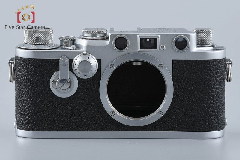 Leica IIIf Black Dial Self Timer 35mm Rangefinder Film Camera Body