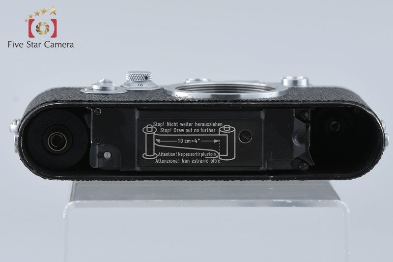 Leica IIIf Black Dial Self Timer 35mm Rangefinder Film Camera Body