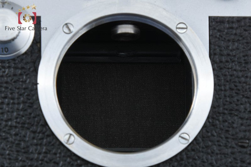 Leica IIIf Black Dial Self Timer 35mm Rangefinder Film Camera Body