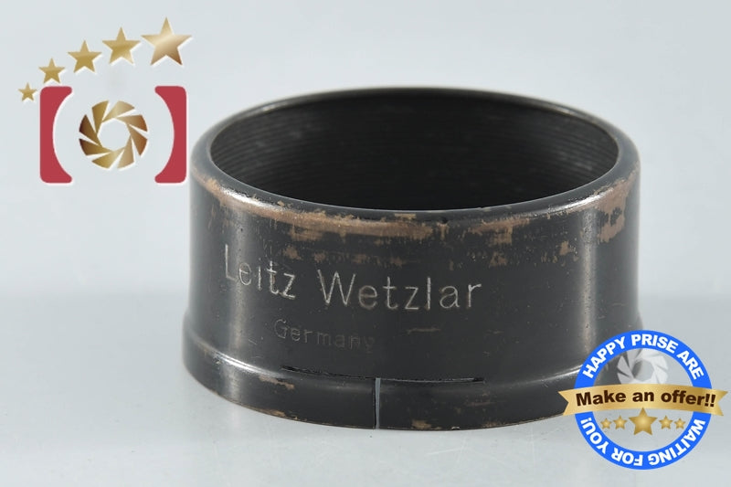 Very Rare!! Leica Lens Hood for Type A Germany engraved