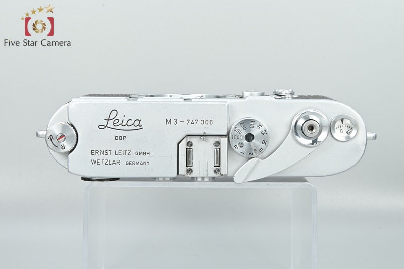 Leica M3 Double Stroke 35mm Rangefinder Film Camera Body [Very Good]