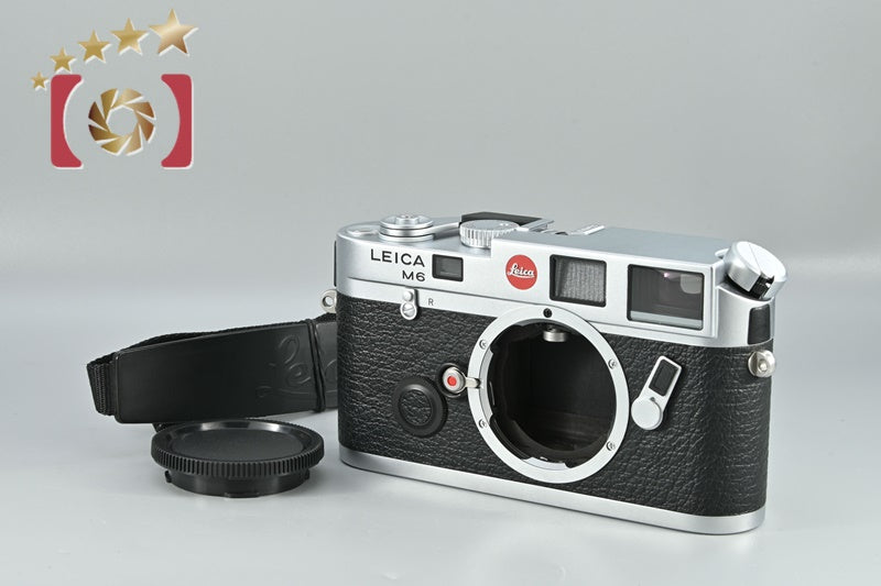 Leica M6 0.72 Chrome 35mm Rangefinder Film Camera Body [Excellent]
