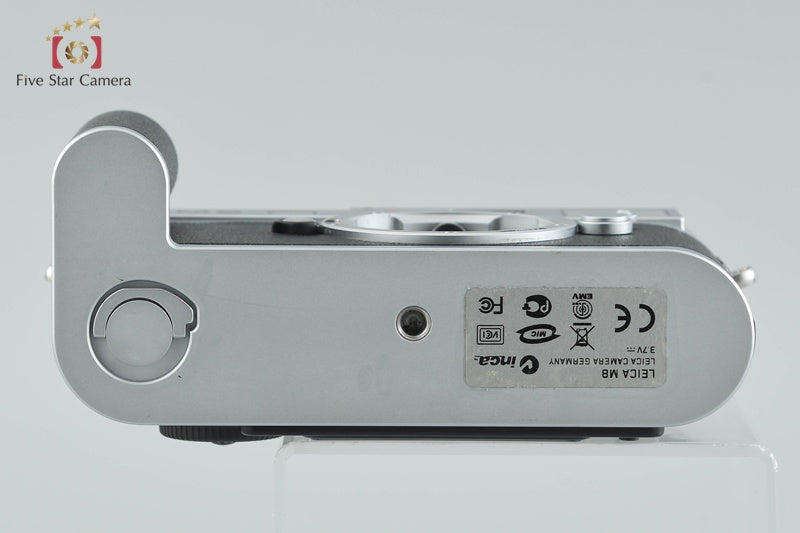 Leica M8 Silver 10.3 MP Rangefinder Digital Camera Body [Very Good]