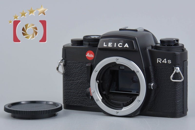 Very Good!! Leica R4s Black 35mm SLR Film Camera Body