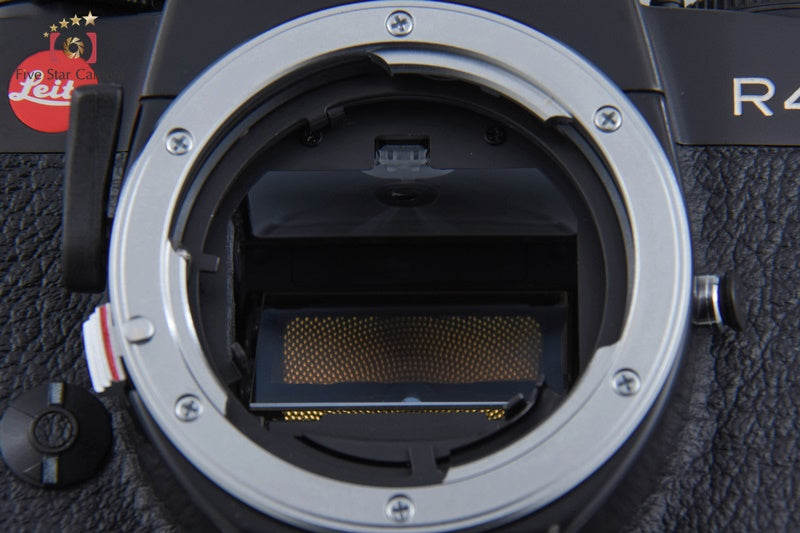 Very Good!! Leica R4s Black 35mm SLR Film Camera Body