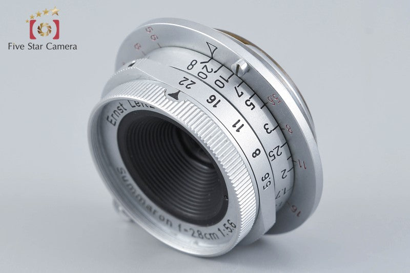 Leica Summaron 28mm f/5.6 Red Summaron L39 LTM Leica Thread Mount [Very Good]