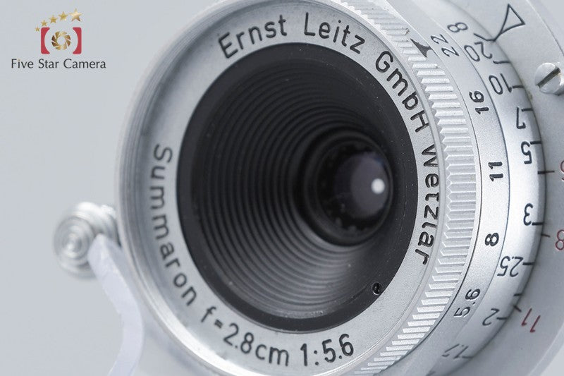 Leica Summaron 28mm f/5.6 Red Summaron L39 LTM Leica Thread Mount [Very Good]