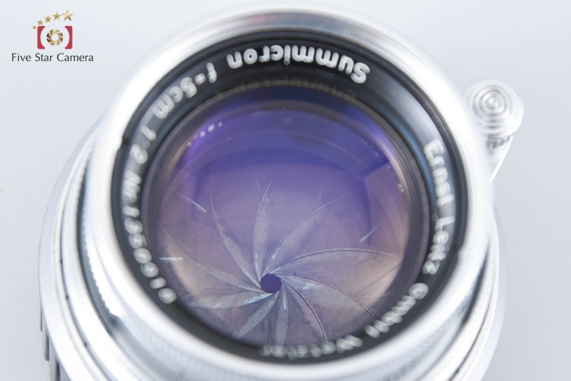 Leica Summicron 50mm f/2 Collapsible Leica M Mount