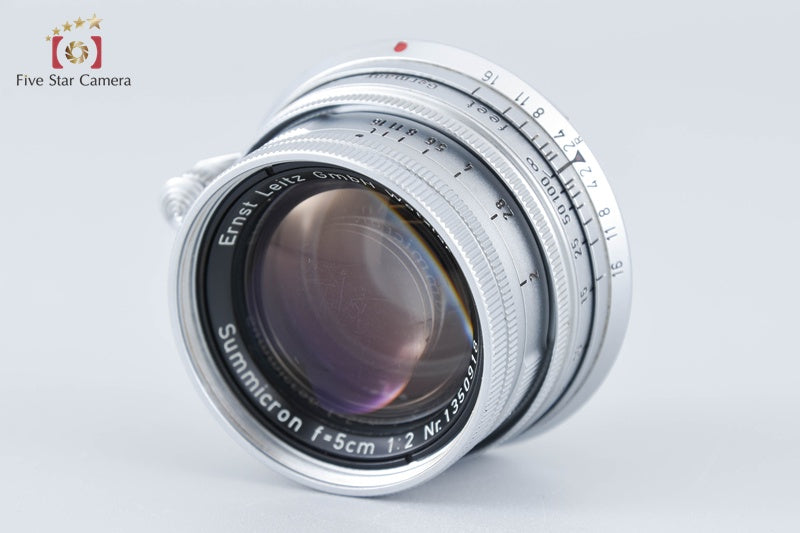 Leica Summicron 50mm f/2 Collapsible Leica M Mount