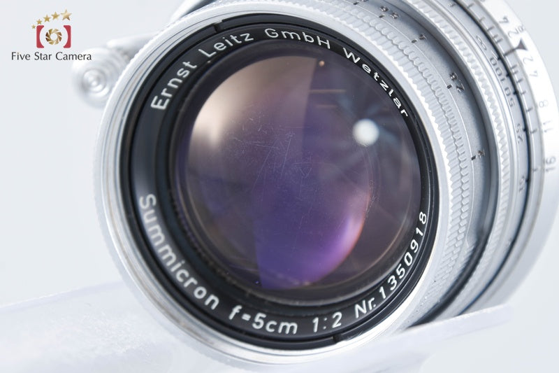 Leica Summicron 50mm f/2 Collapsible Leica M Mount