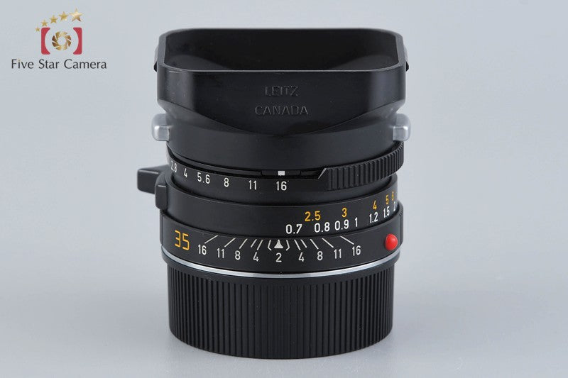 Leica SUMMICRON-M 35mm f/2 V4 6-bit 11310 Germany 7-Elements KING OF BOKEH w/Box