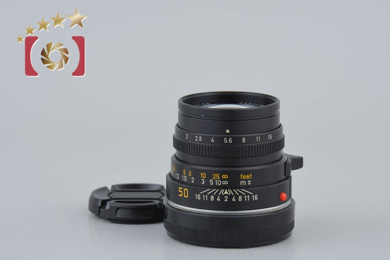 Leica SUMMICRON-M 50mm f/2 3rd Black E39 [Near Mint]