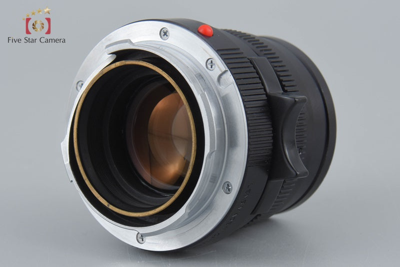 Leica SUMMICRON-M 50mm f/2 3rd Black E39 [Near Mint]