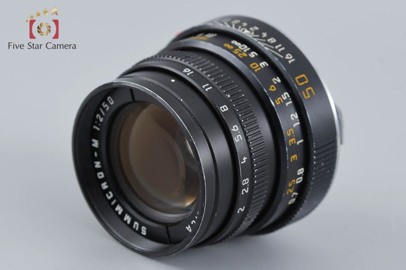 Leica SUMMICRON-M 50mm f/2 3rd Black E39