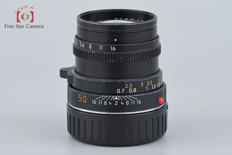 Leica SUMMICRON-M 50mm f/2 3rd Black E39