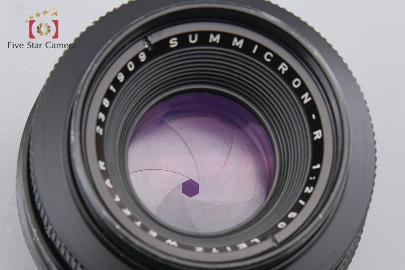 Leica SUMMICRON-R 50mm f/2 3-CAM