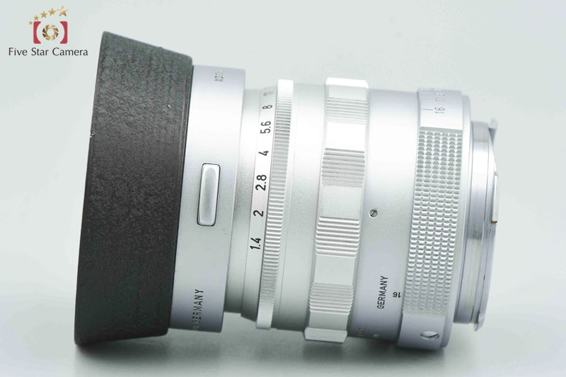 Leica SUMMILUX 50mm f/1.4 1st Type 1 1959 Serial : 166xxxx Leica M Mount w/ Hood