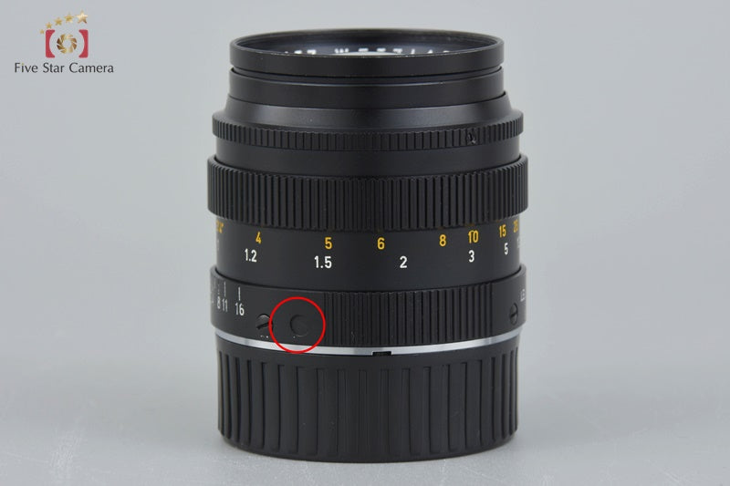 Very Good!! Leica SUMMILUX 50mm f/1.4 2nd Leica M Mount
