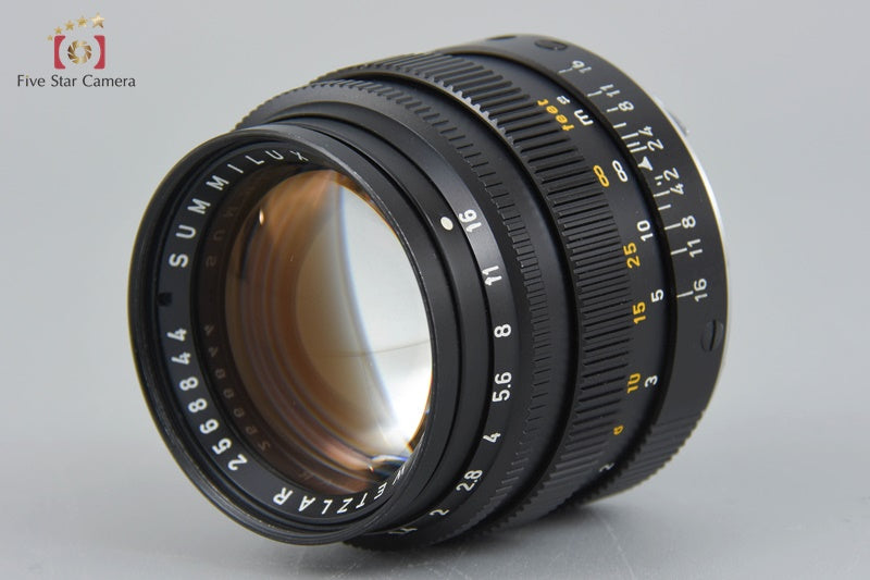 Very Good!! Leica SUMMILUX 50mm f/1.4 2nd Leica M Mount
