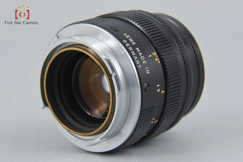 Very Good!! Leica SUMMILUX 50mm f/1.4 2nd Leica M Mount