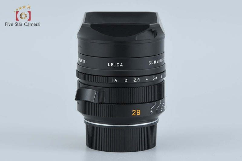 Leica SUMMILUX-M 28mm f/1.4 ASPH. E49 11668 w/ Box [Near Mint]