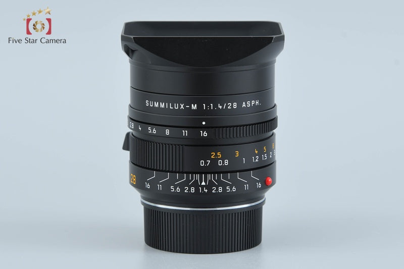Leica SUMMILUX-M 28mm f/1.4 ASPH. E49 11668 w/ Box [Near Mint]