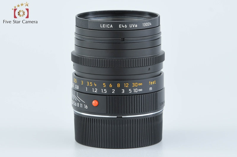 Leica SUMMILUX-M 35mm f/1.4 ASPH. E46 Black [Excellent]
