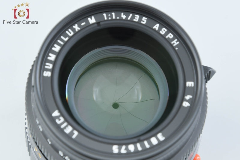 Leica SUMMILUX-M 35mm f/1.4 ASPH. E46 Black [Excellent]