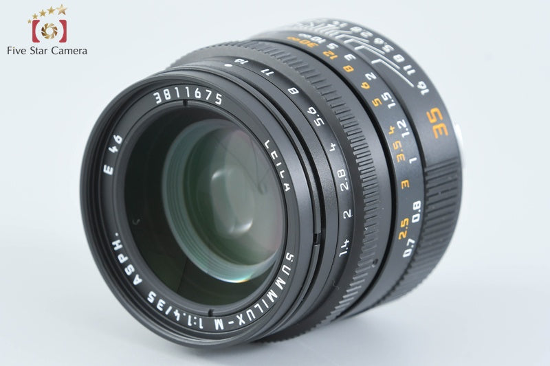 Leica SUMMILUX-M 35mm f/1.4 ASPH. E46 Black [Excellent]