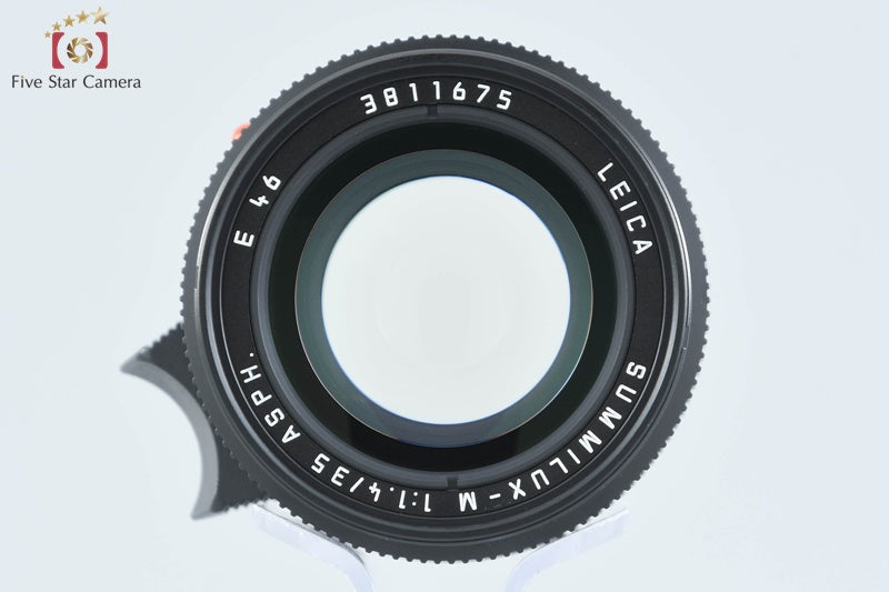 Leica SUMMILUX-M 35mm f/1.4 ASPH. E46 Black [Excellent]