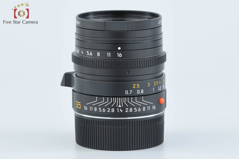 Leica SUMMILUX-M 35mm f/1.4 ASPH. E46 Black [Excellent]