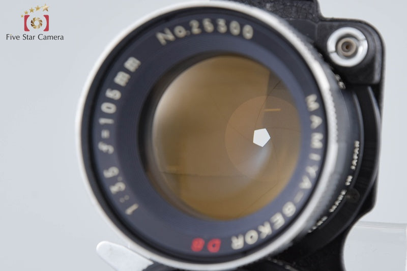 Mamiya C330 PRO TLR Film Camera + SEKOR DS 105mm f/3.5 Blue Dot