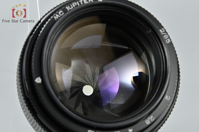 MC JUPITER-9 Jupiter 85mm f/2 Black M42