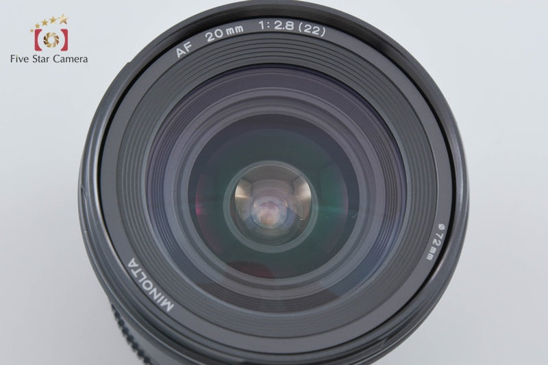 Minolta AF 20mm f/2.8 New for Sony / Minolta A Mount [Excellent]