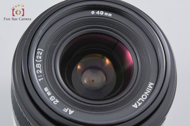 Minolta AF 28mm f/2.8 Early Model Sony / Minolta A Mount Lens [Excellent]
